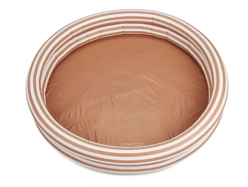 Liewood stripe tuscany rose creme de la creme badebassin stor Savannah